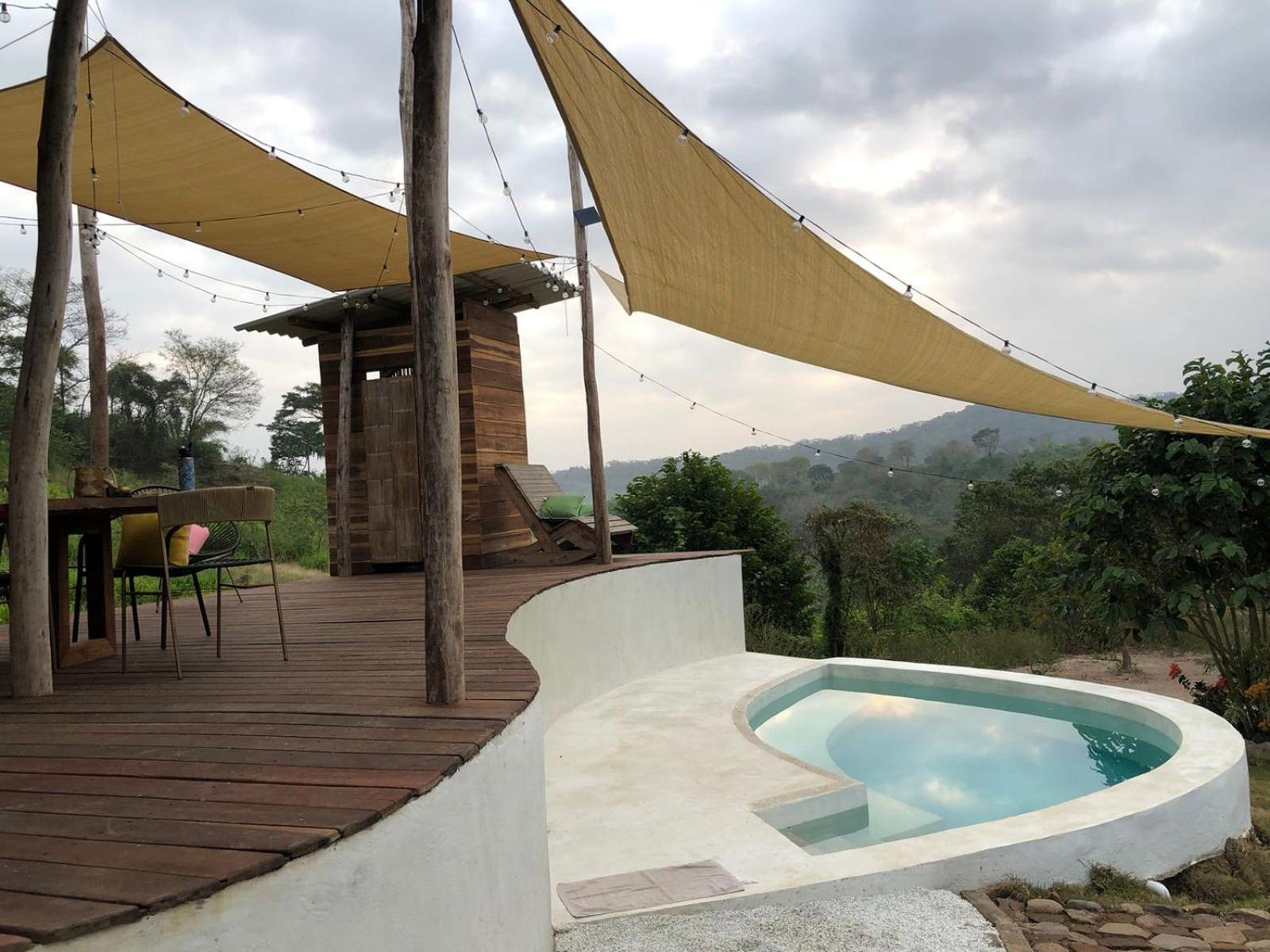 La Mona Eco Cabins Palomino Bagian luar foto